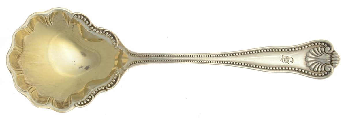 Newport Shell (Sterling, 1910) Sugar Spoon by Frank Smith-1