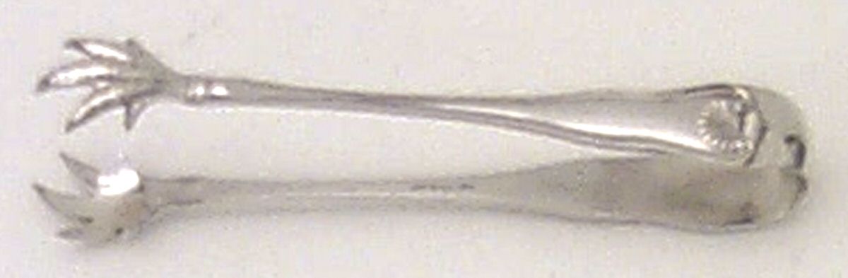 Newport Shell (Sterling, 1910) Large Sugar Tongs by Frank Smith-1