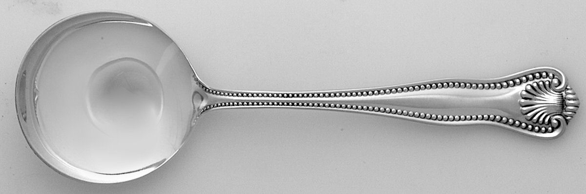 Newport Shell (Sterling, 1910) Round Bowl Soup Spoon (Cream Soup) by Frank Smith-1