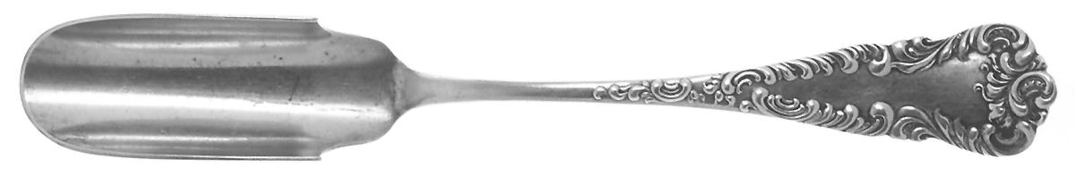 Argo (Sterling, 1892) Solid Cheese Scoop by JB & SK Knowles Silver-1