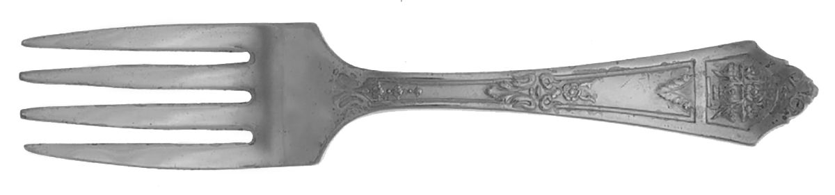 FPL1 (SILVERPLATE) Baby Fork by French Plate-1