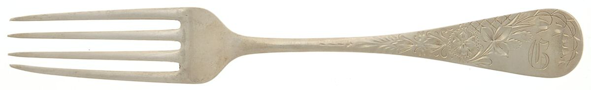 Lily-Engraved (Sterling, 1885) Fork by Frank Whiting-1