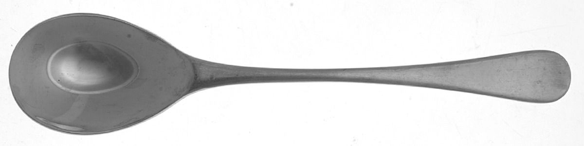 FUF18 (STAINLESS) Place/Oval Soup Spoon by Furst Furosil-1