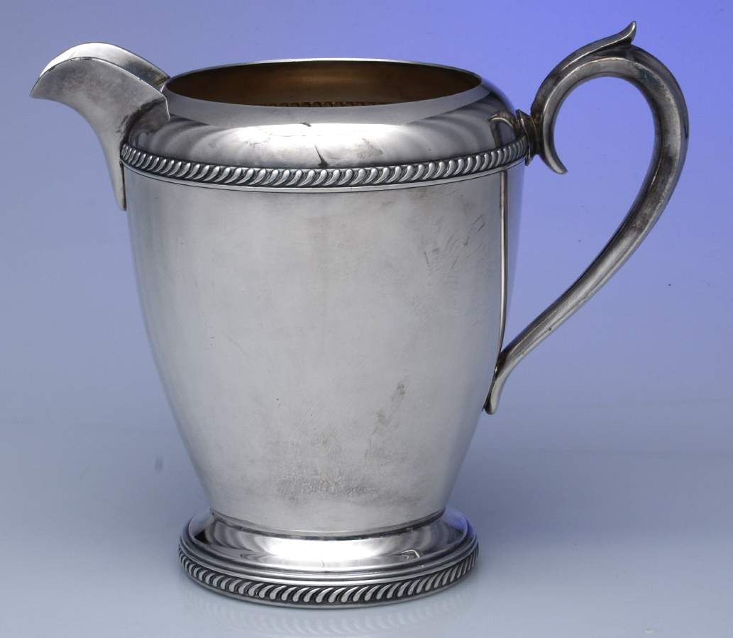 7507 (Silverplate, Hollowware) Silverplate Water Pitcher by F B Rogers-1