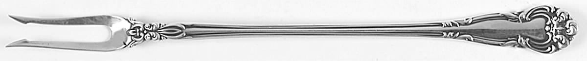 Angelo (Sterling, 1910) Long Handle Pickle/Olive Fork by JB & SK Knowles Silver-1