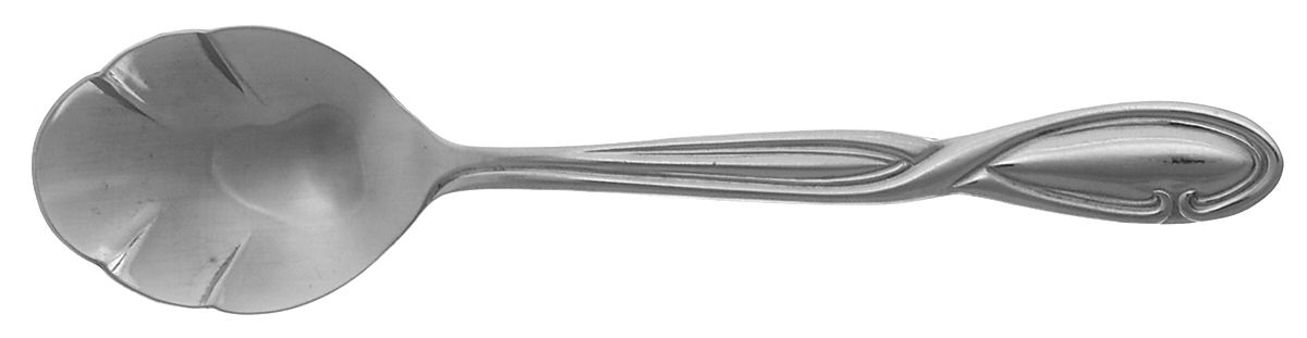 Trieste (Stainless) Sugar Shell Spoon by Farberware-1