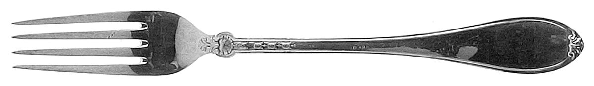Gatchina Palace (Sterling) Fork by Faberge-1