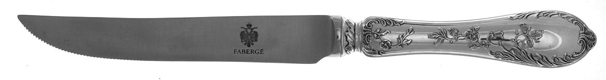 Grand Duchess (Sterling) Individual Steak Knife Hollow Handle by Faberge-1
