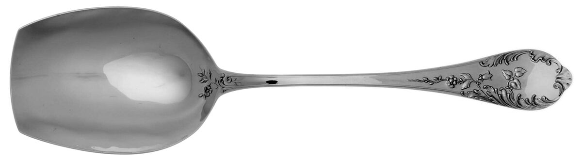 Grand Duchess (Sterling) Vegetable Serving Spoon (Solid) by Faberge-1