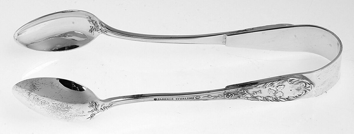 Grand Duchess (Sterling) Sugar Tongs by Faberge-1