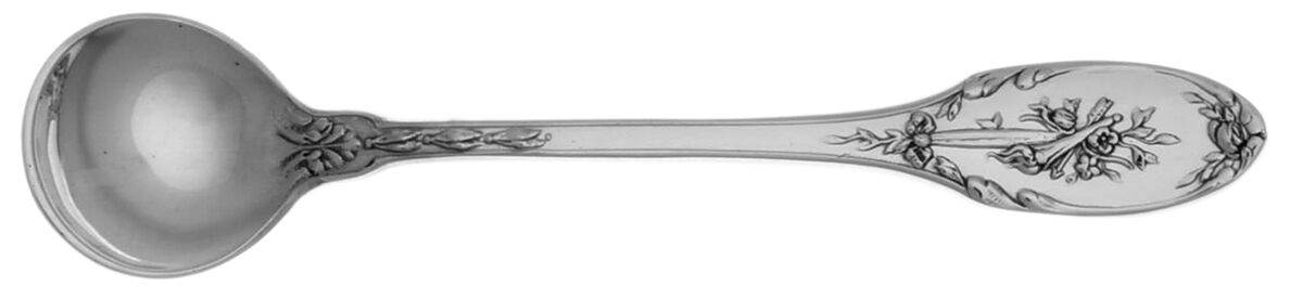 Opera Russe (Sterling) Individual Salt Spoon by Faberge-1