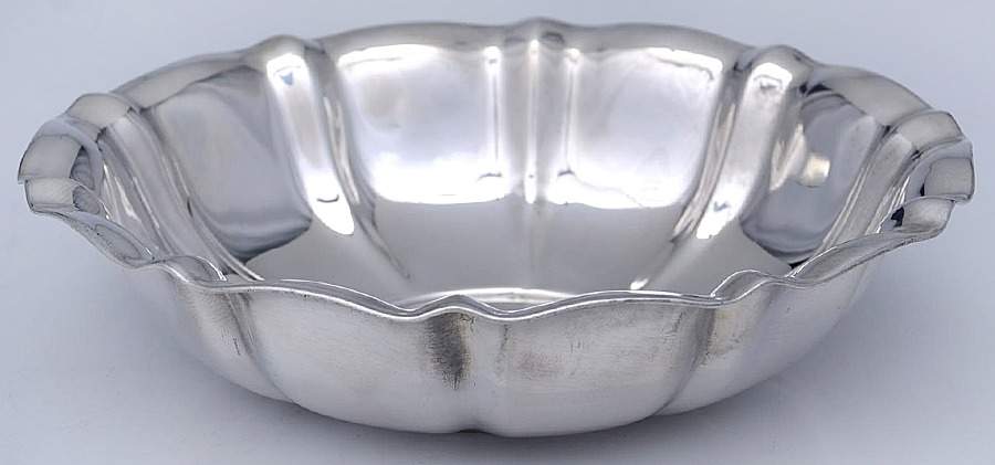 Duncan-Footed Duncan (Sterling, Hollowware) 5" Bon Bon Bowl by Fisher Silversmiths-1