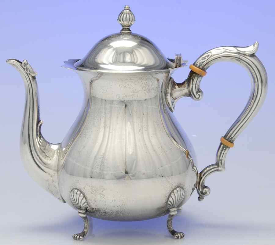 Jack Shepard II (Sterling, Hollowware) Teapot by Fisher Silversmiths-1