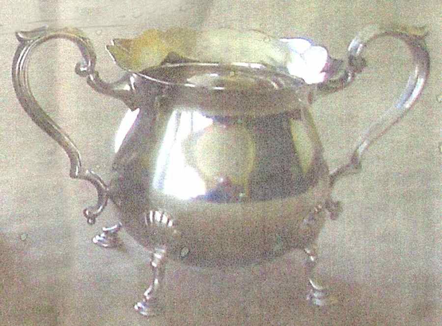 Jack Shepard II (Sterling, Hollowware) Open Sugar Bowl by Fisher Silversmiths-1