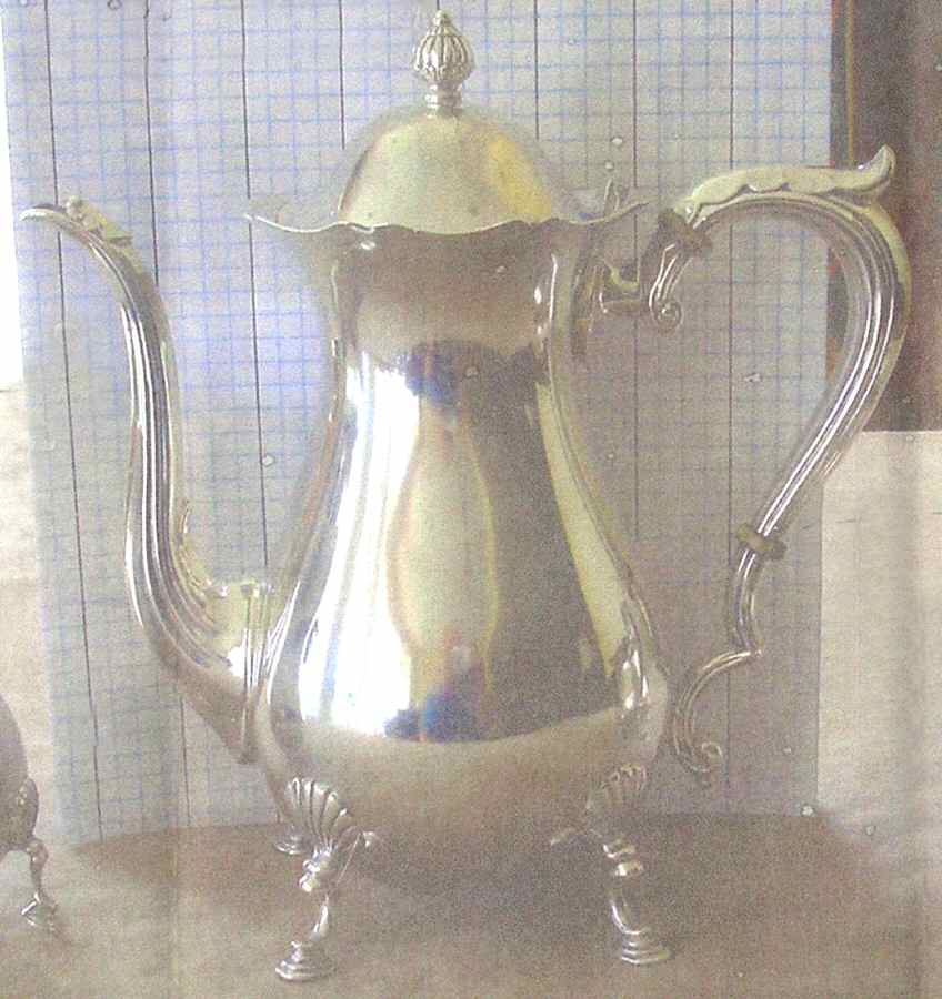 Jack Shepard II (Sterling, Hollowware) Coffee Pot by Fisher Silversmiths-1