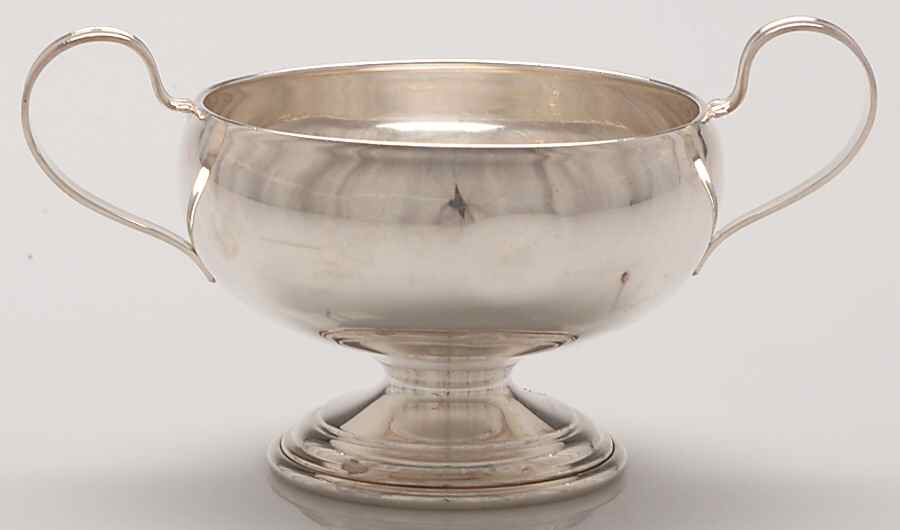 72 (Sterling, Hollowware) Mini Open Sugar Bowl by Frank Whiting-1