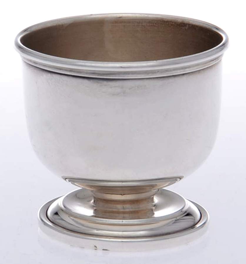 0825 (Sterling, Hollowware) Open Salt Individual by Frank Whiting-1