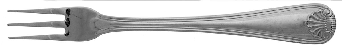 Classic Shell (Stainless) Cocktail/Seafood Fork by Farberware-1