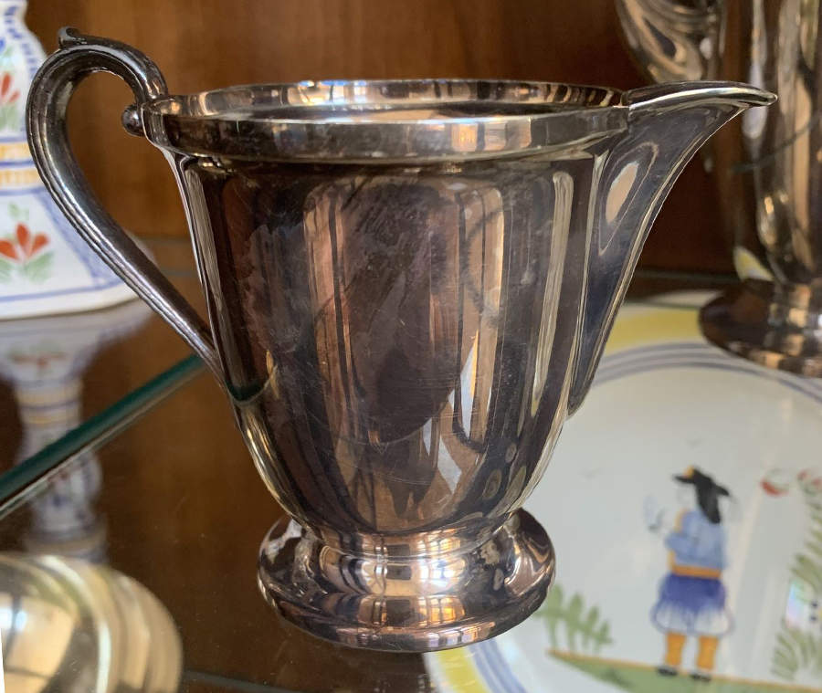 Washington (Silverplate, Hollowware) Creamer by Forbes-1