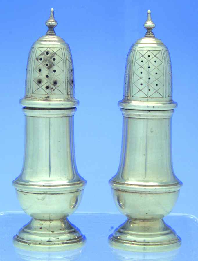 1803 (Sterling, Hollowware) Salt and Pepper Set by Frank Whiting-1