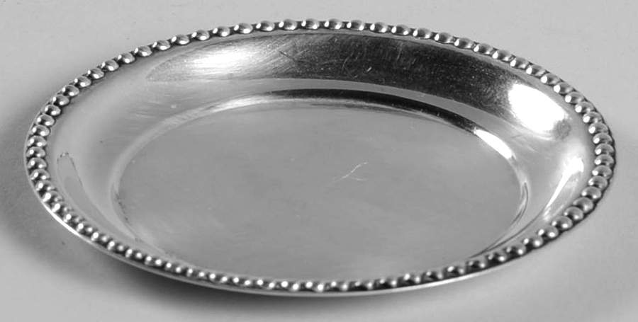FTG1 (Sterling, Hollowware) Butter Pat by Farmington Sterling-1