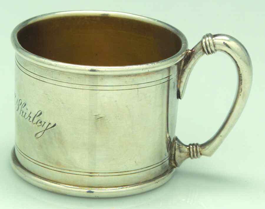 114 (Silverplate, Hollowware) Child's Cup by Forbes-1