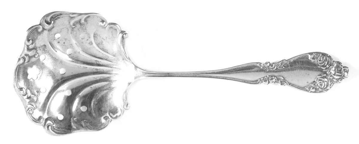 FSG1 (Sterling) Solid Bon Bon Spoon by F S Gilbert-1