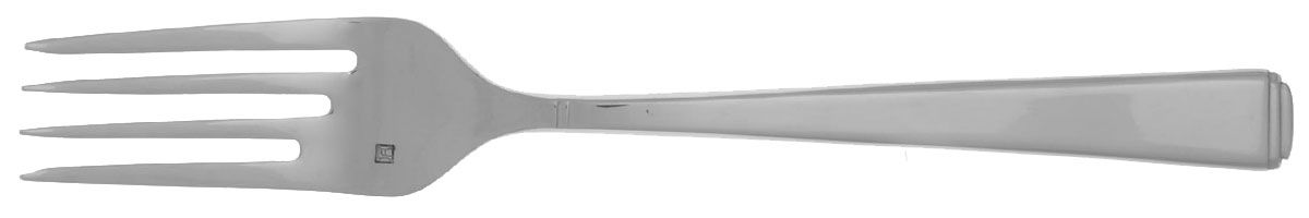 Scalini (Stainless) Large Solid Cold Meat Serving Fork by Fortessa-1