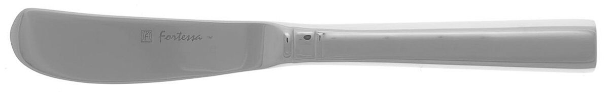 Scalini (Stainless) Flat Handle Paddle Butter Spreader by Fortessa-1