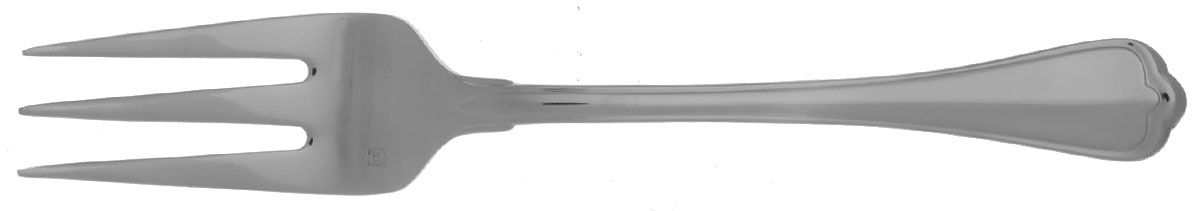 San Marco (Stainless) Large Solid Cold Meat Serving Fork by Fortessa-1