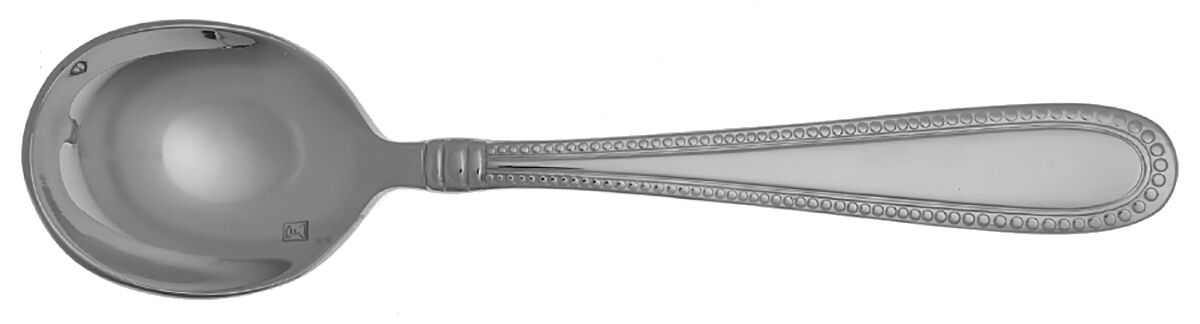 Caviar (Stainless) Round Bowl Soup Spoon (Bouillon) by Fortessa-1
