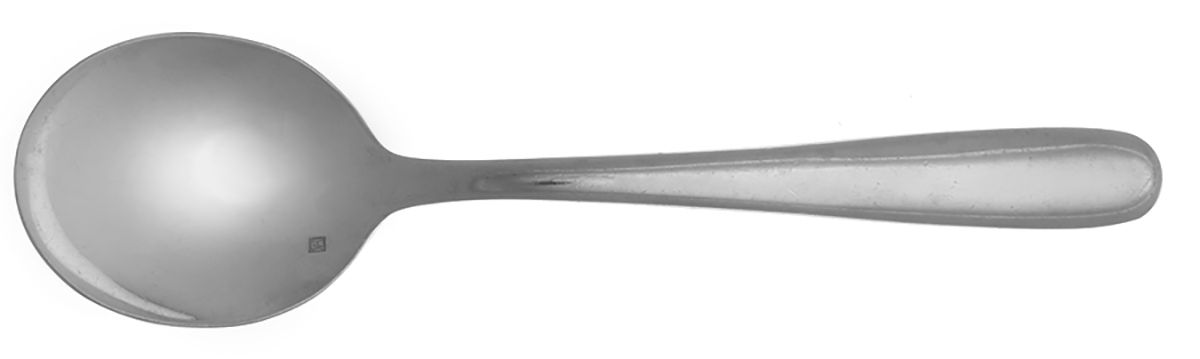 Grand City (Stainless) Round Bowl Soup Spoon (Gumbo) by Fortessa-1