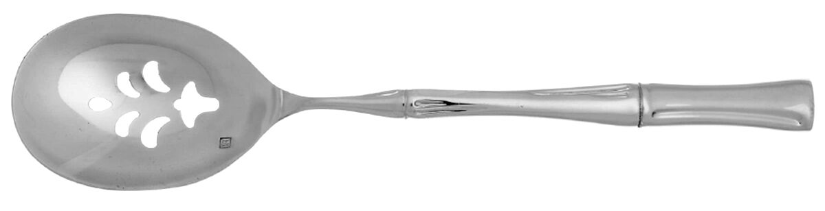 Royal Pacific (Stainless) Pierced Serving Spoon Solid HC by Fortessa-1