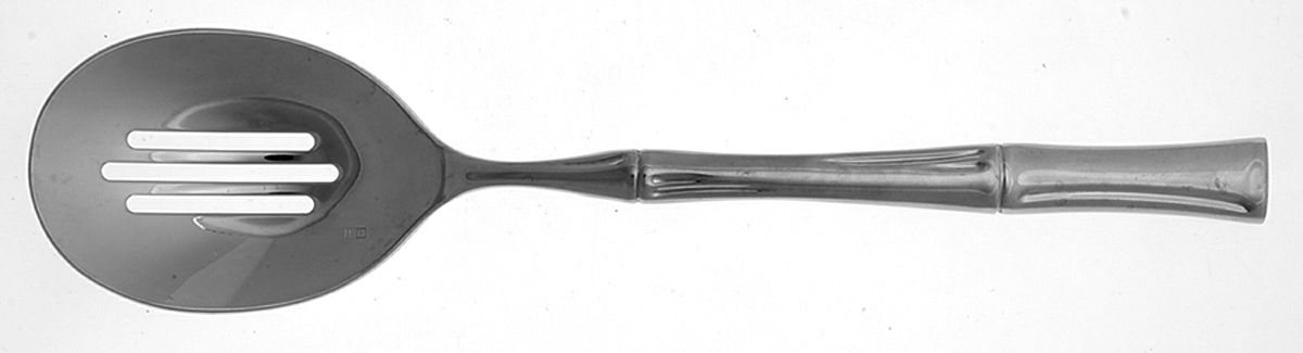 Royal Pacific (Stainless) Pierced Solid Serving Spoon by Fortessa-1