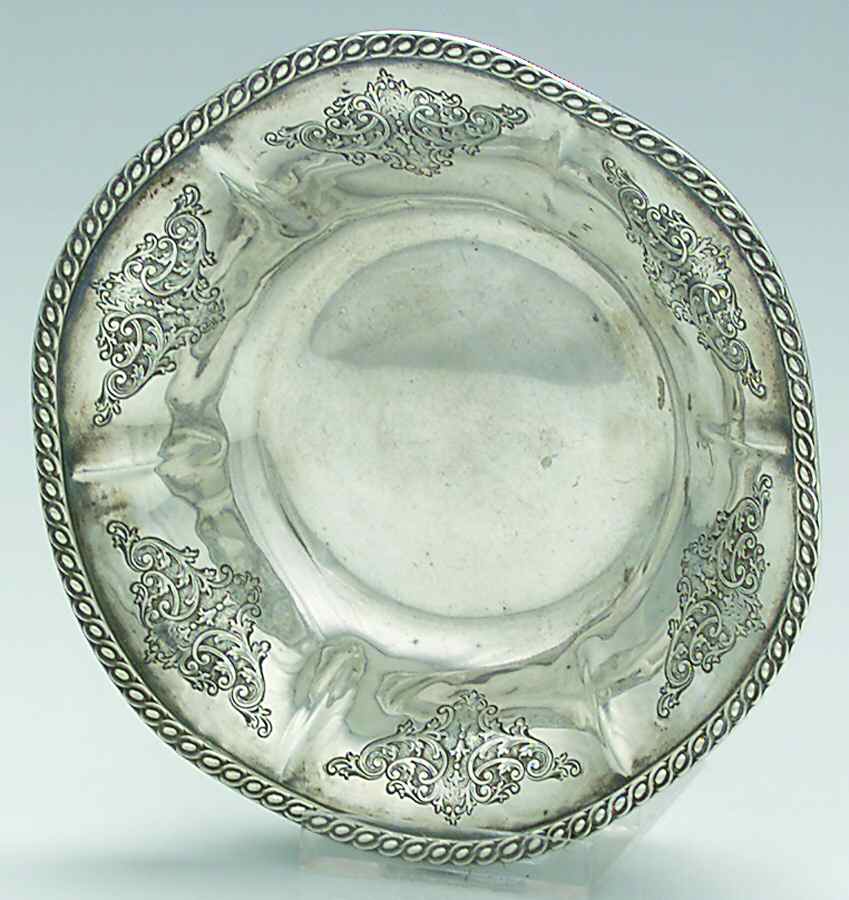 D213 (Sterling, Hollowware) Small Sterling Bon Bon Bowl by Frank Whiting-1