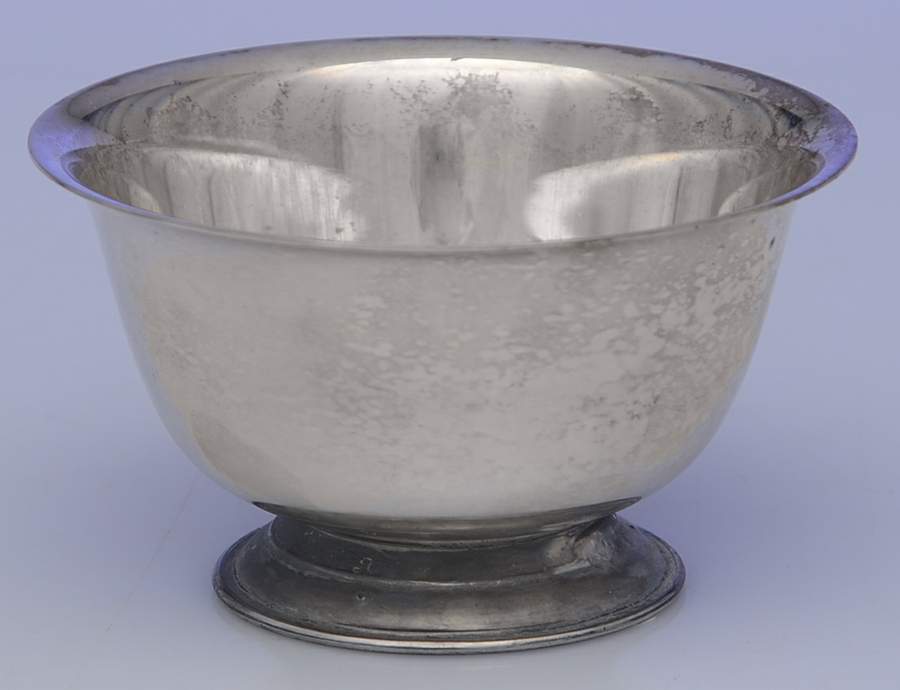 1052 (Silverplate, Hollowware) Silverplate Mini Open Sugar by F B Rogers-1