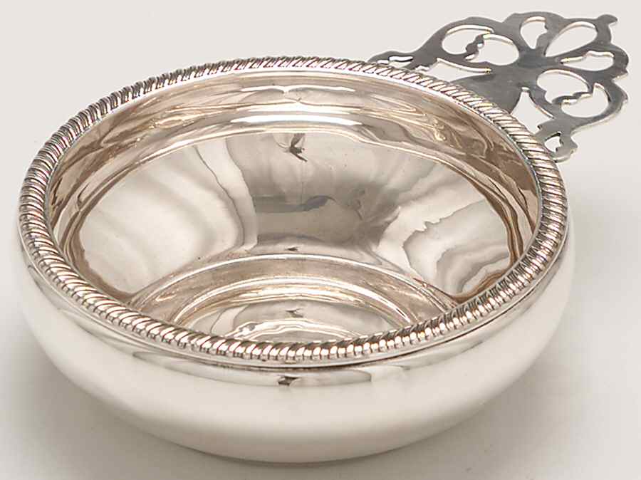 6880 (Sterling, Hollowware) Sterling Porringer by Fisher Silversmiths-1