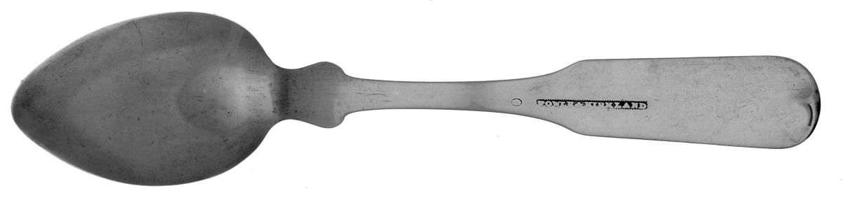 Coin Silver Flatware Teaspoon by Fowle & Kirkland-2