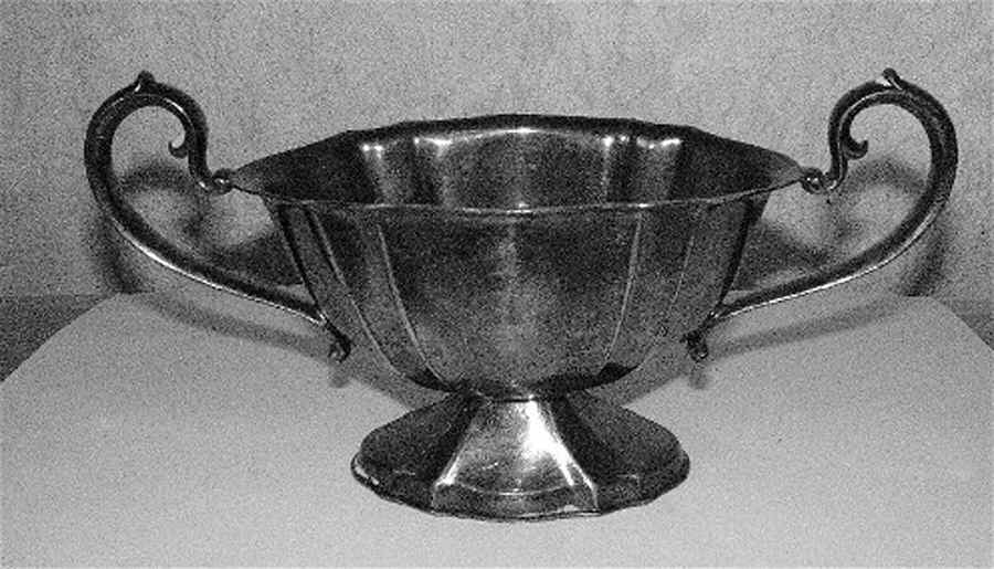 U710 (Silverplate, Hollowware) Sugar Bowl No Lid by Forbes-1