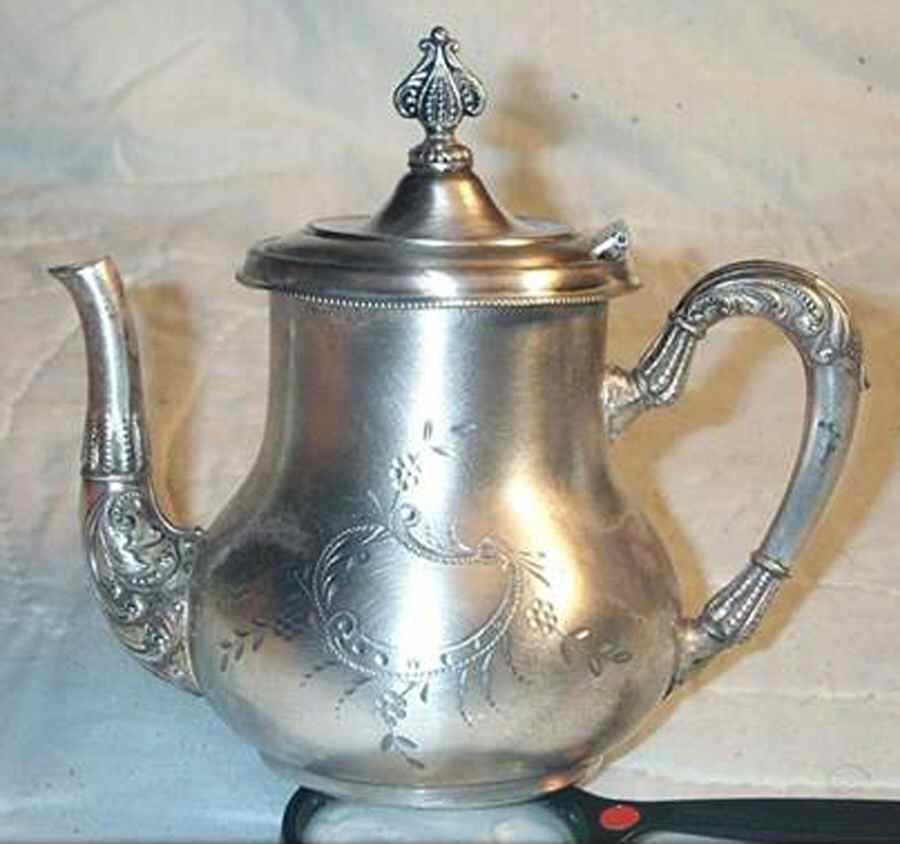 177 (Silverplate, Hollowware) Teapot by Forbes-1