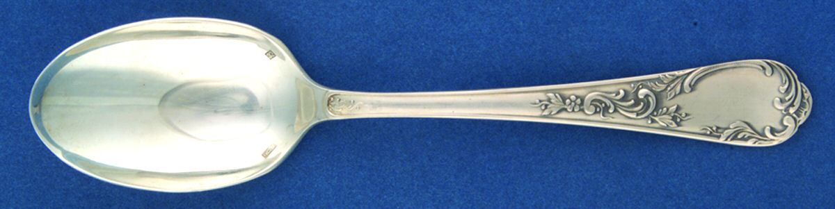 FRQ3 (Silverplate) Place/Oval Soup Spoon by Frionnet Francois & Co-1