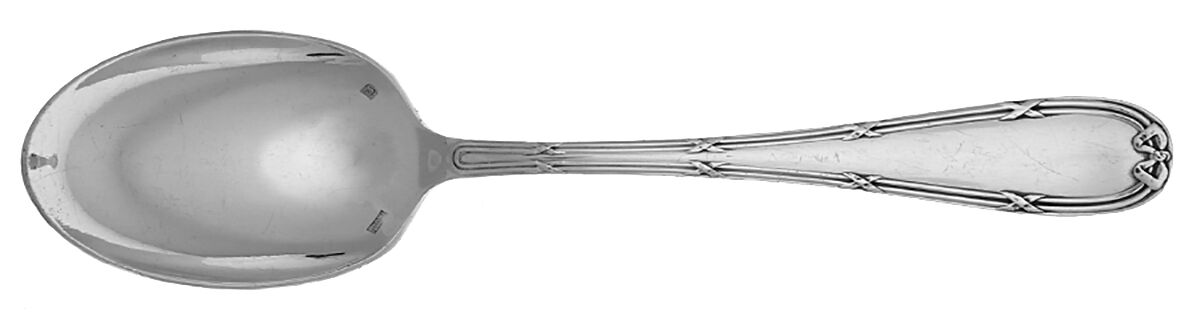 FRQ4 (Silverplate) Place/Oval Soup Spoon by Frionnet Francois & Co-1