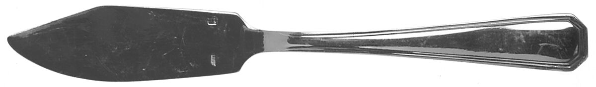 FRQ6 (Silverplate) Flat Handle Master Butter Knife by Frionnet Francois & Co-1