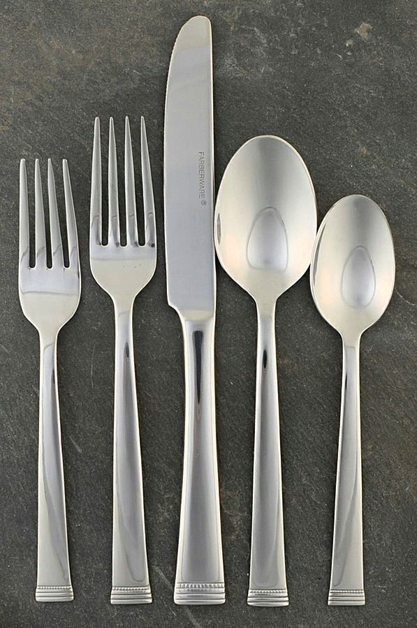 Newport (Stainless) 5 Piece Place Setting by Farberware-1