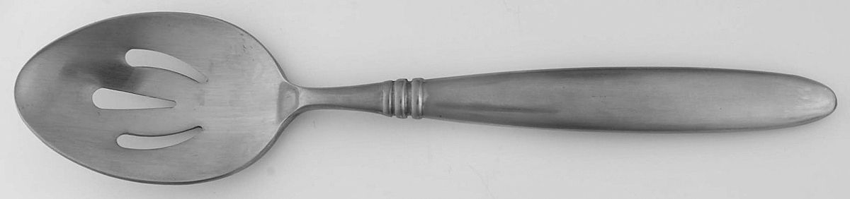 Katie (Stainless) Pierced Tablespoon (Serving Spoon) by Farberware-1