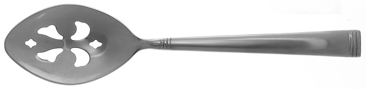 Sandra (Stainless) Pierced Tablespoon (Serving Spoon) by Farberware-1