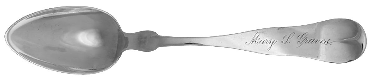 Coin Silver Flatware Dessert/Oval Soup Spoon by Farrington & Hunnewell-4