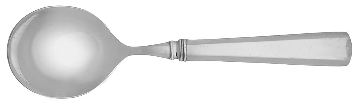 Tarragon (Stainless) Round Bowl Soup Spoon (Cream Soup) by Food Network-1