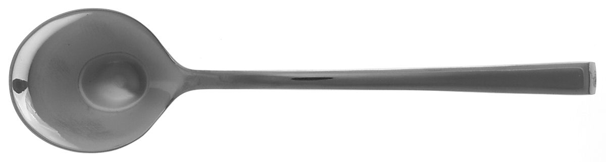 Chive (Stainless) Round Bowl Soup Spoon (Cream Soup) by Food Network-1