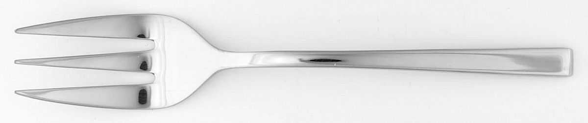 Chive (Stainless) Medium Solid Cold Meat Serving Fork by Food Network-1
